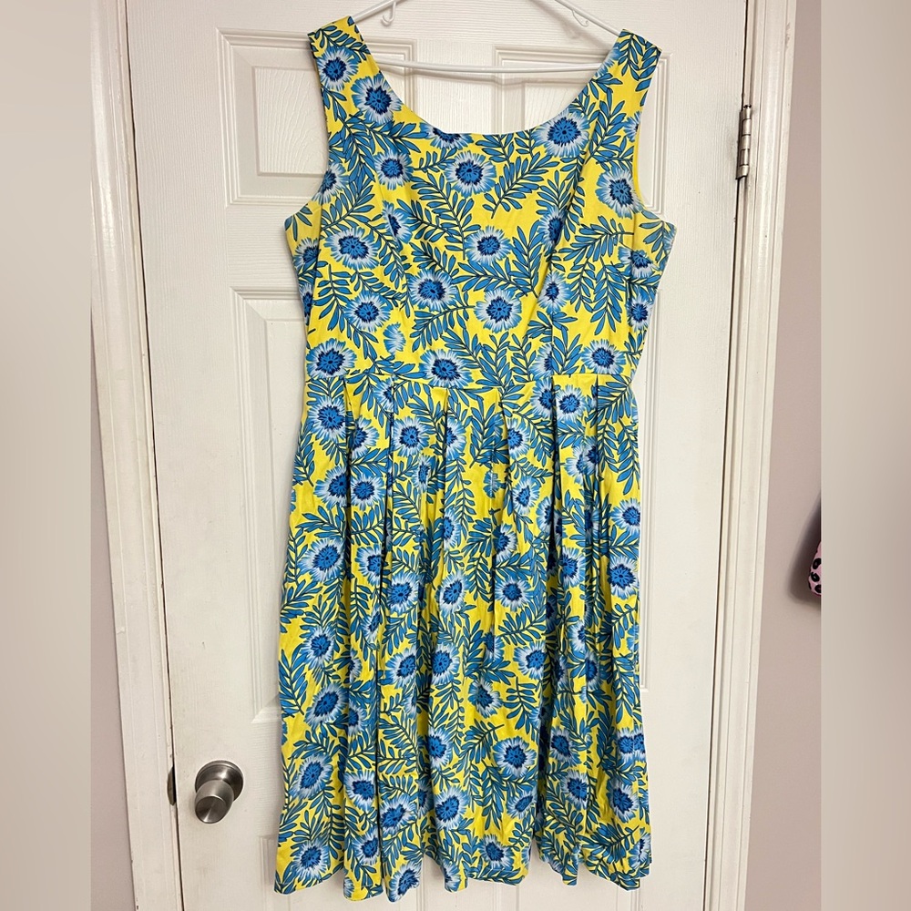 Lindy Bop Yellow Dress
